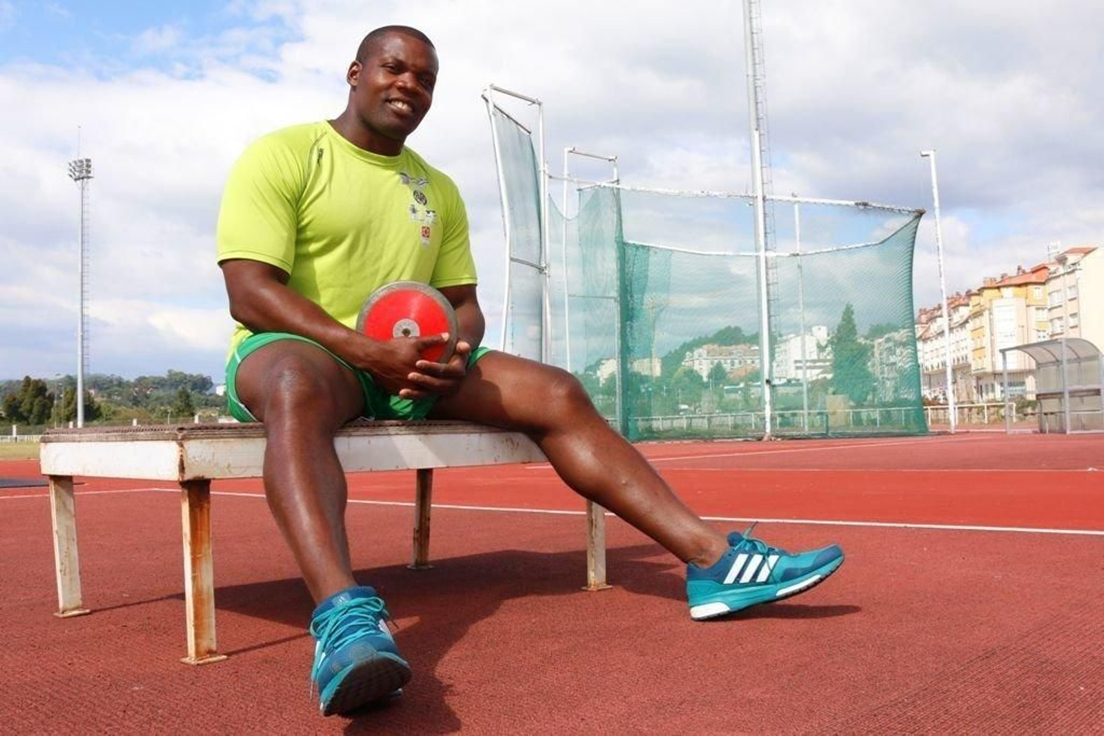 Frank Casañas acudió a Doha como entrenador.