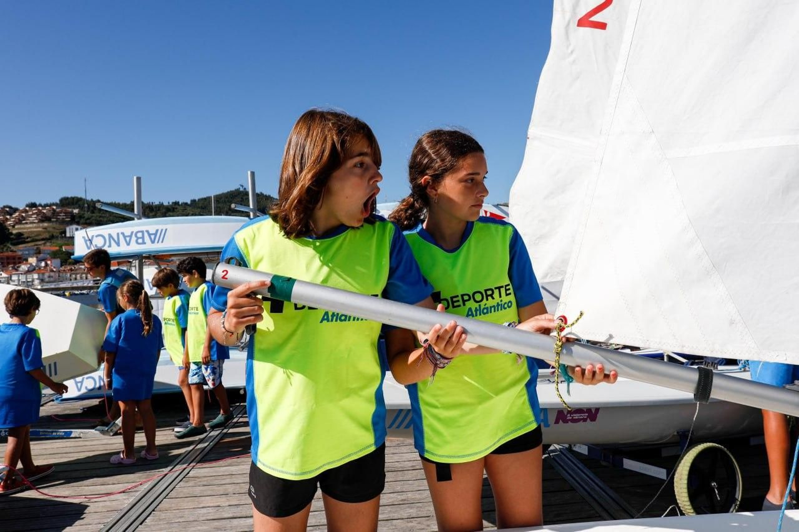 Regata Monte Real Club de Yates de Baiona con +Deporte Atlántico. // Jorge Santomé