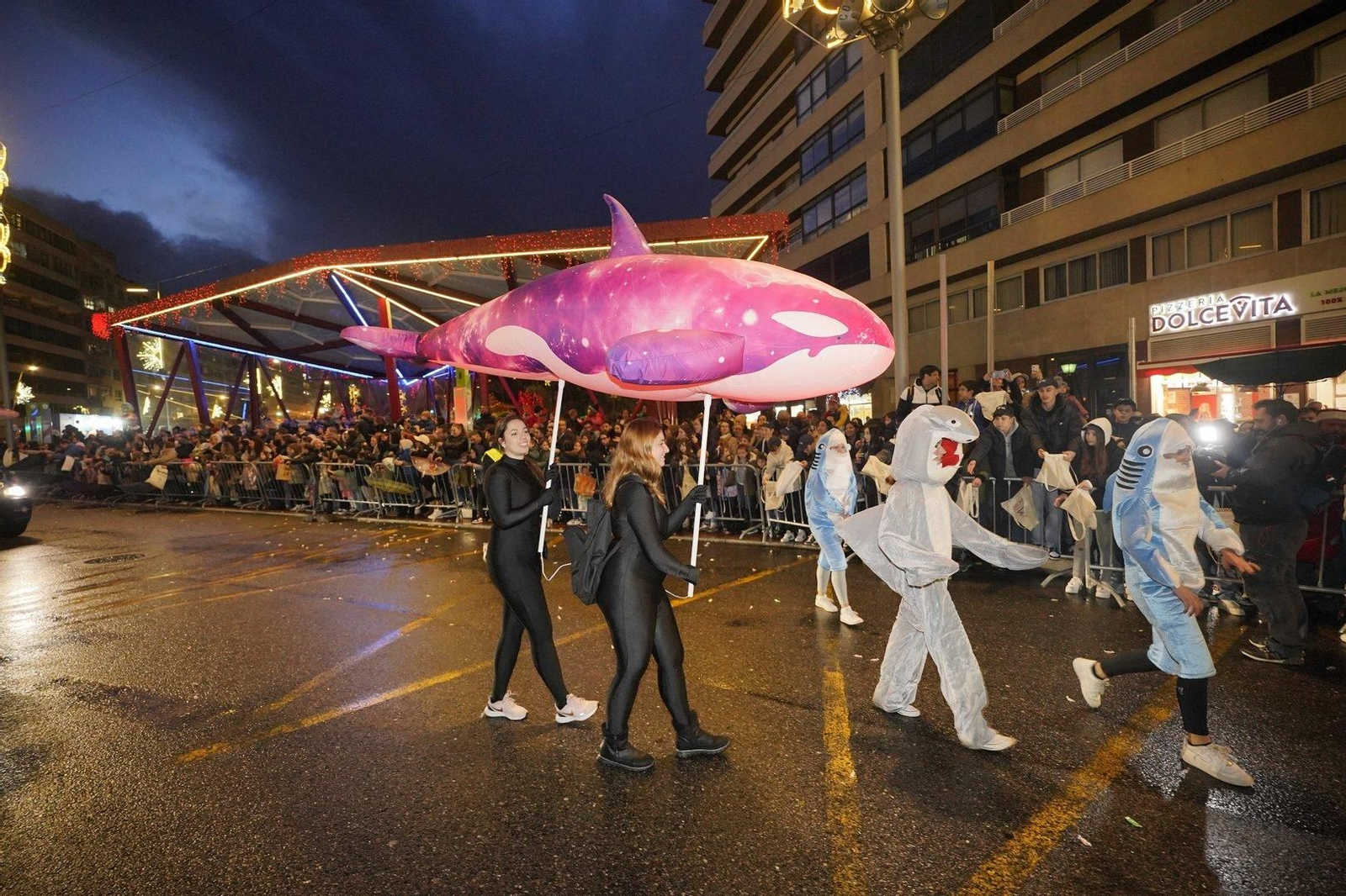 La Cabalgata de los Reyes en Vigo 2024.