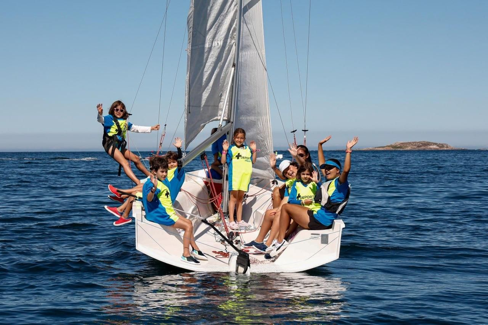 Regata Monte Real Club de Yates de Baiona con +Deporte Atlántico. // Jorge Santomé