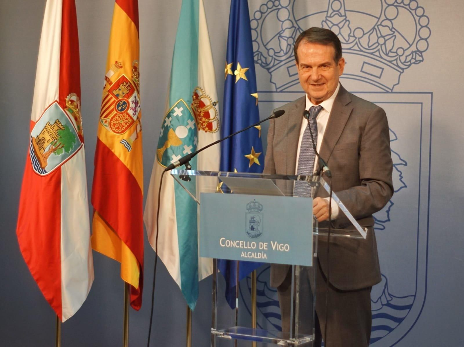 El alcalde Abel Caballero