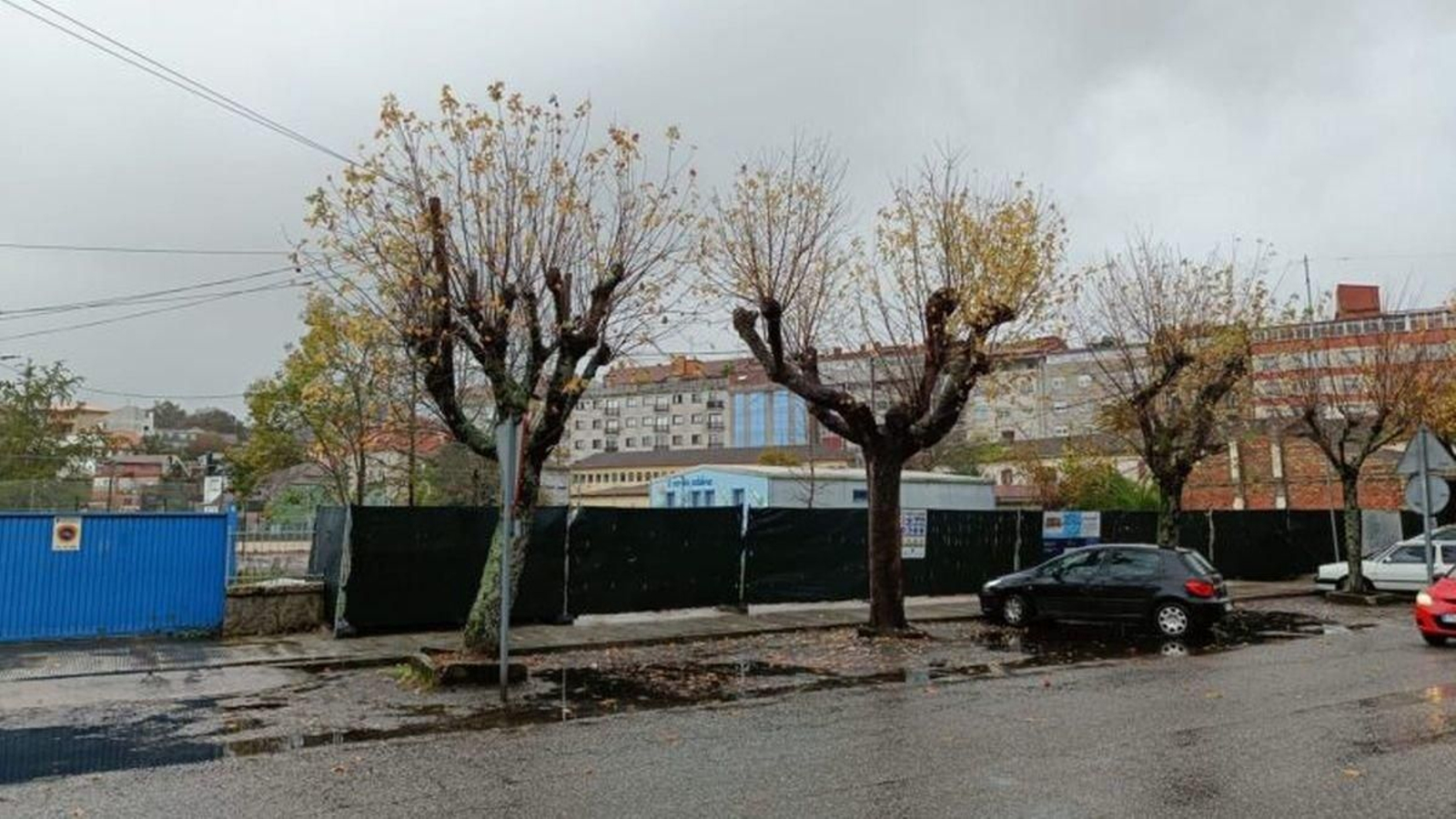 El museo en las antiguas viviendas escolares, actualmente se encuentra parado.