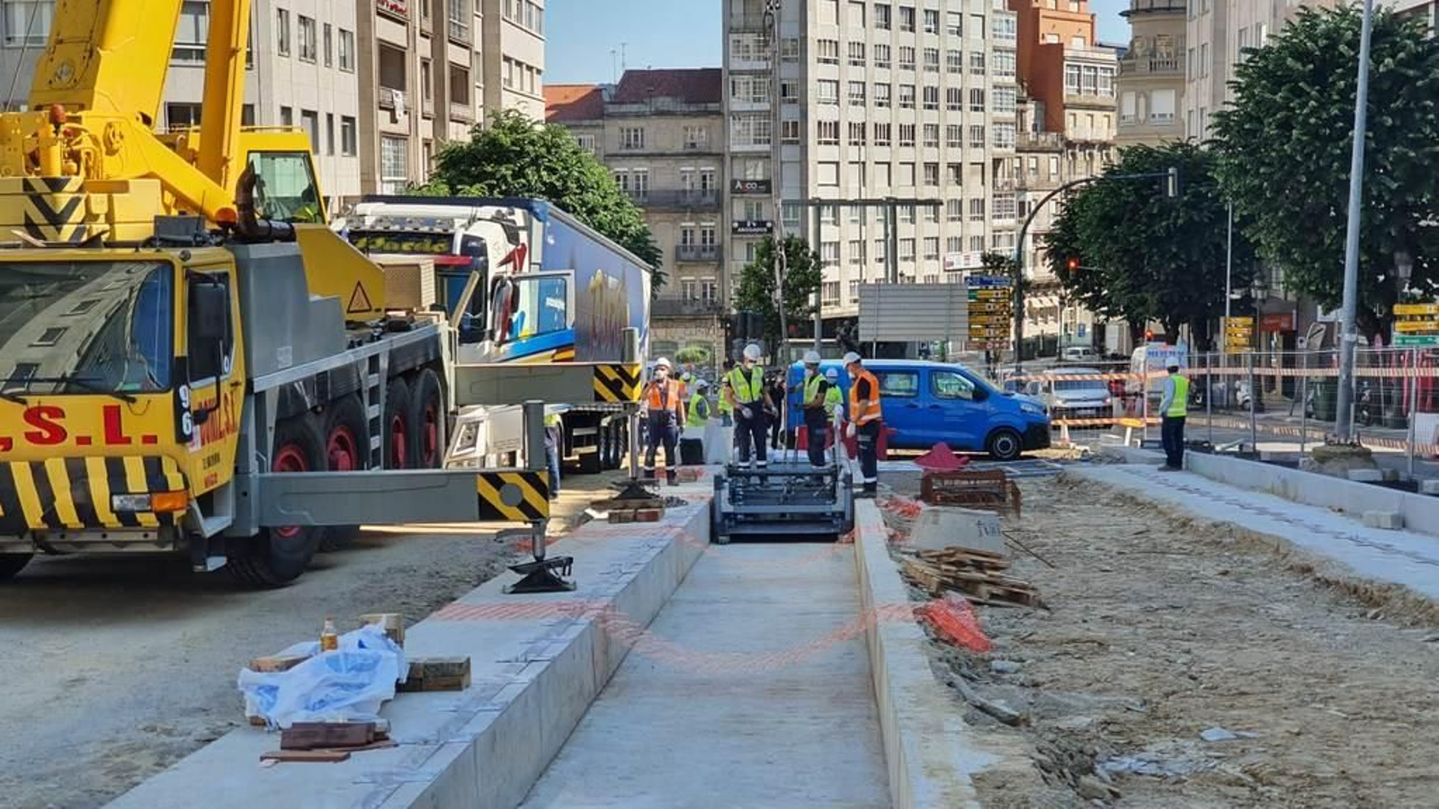 Las rampas de Gran Vía se dejan ver1