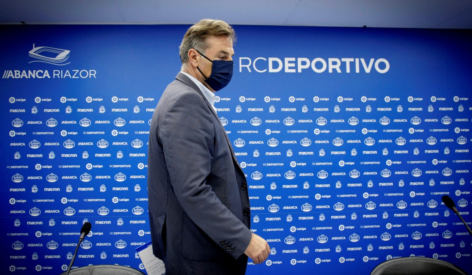 Fernando Vidal, en su comparencia de ayer en A Coruña.