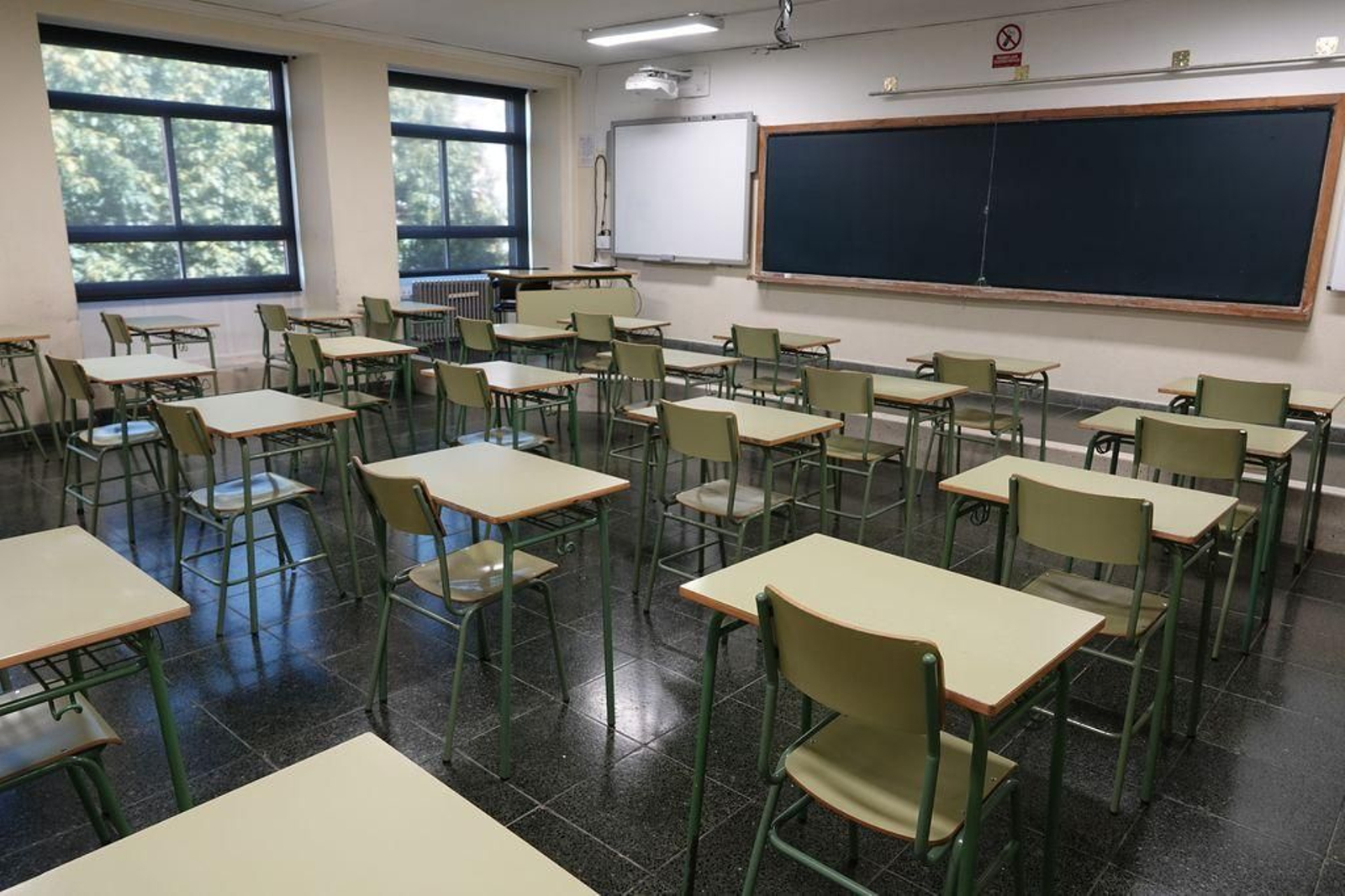 Las aulas del instituto San Tomé de Friexeiro