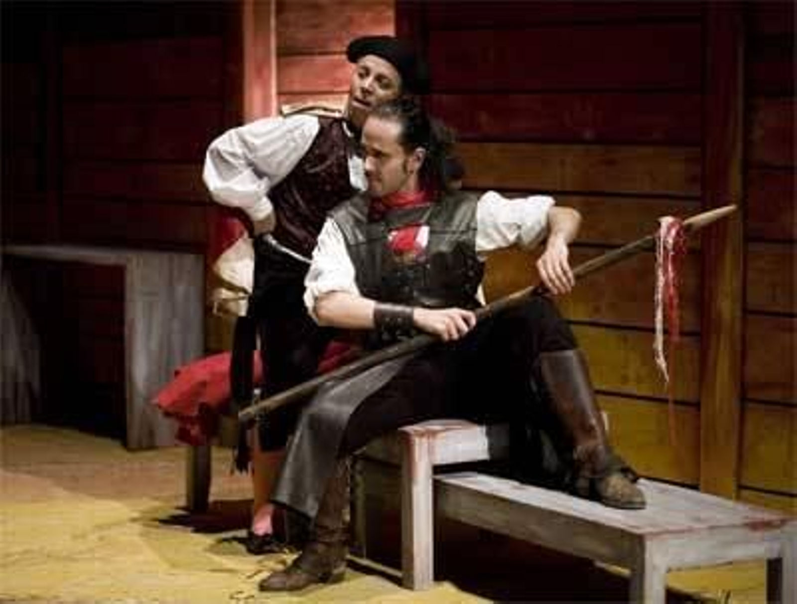 Representación de El Caballero de Olmedo por Teatro Corsario.