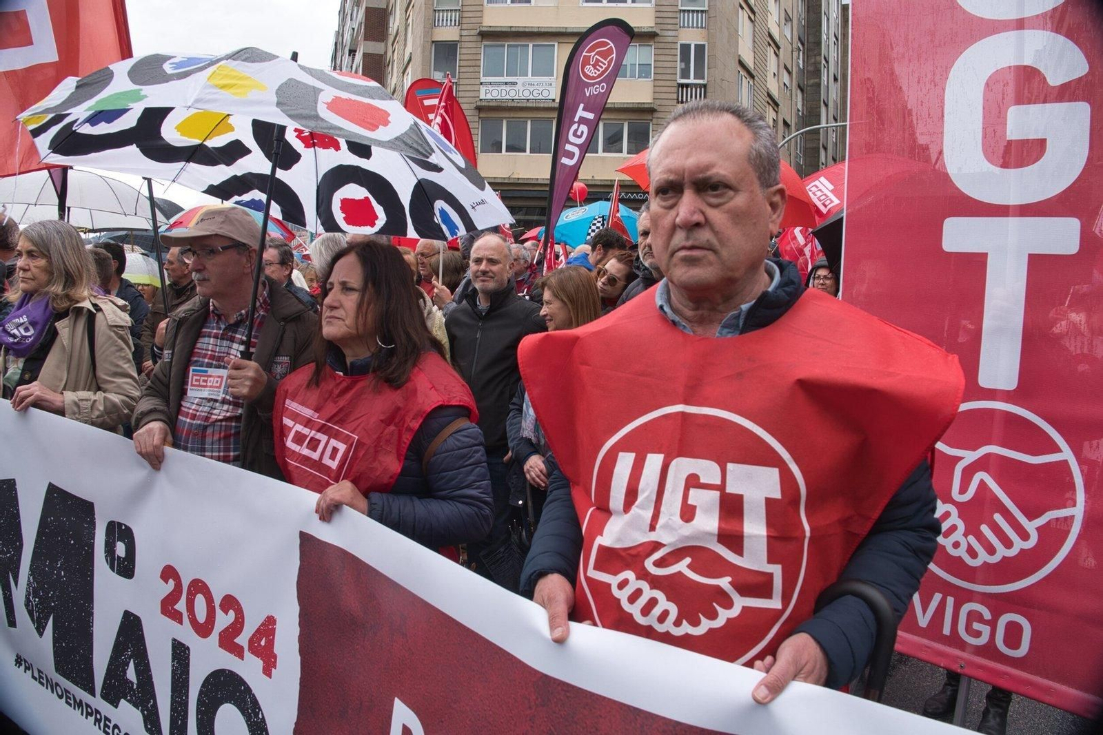 Manifestación UGT y CCOO.