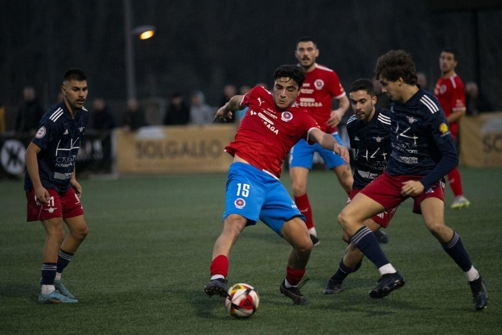 El Alondras se adelantó, pero acabó perdiendo.