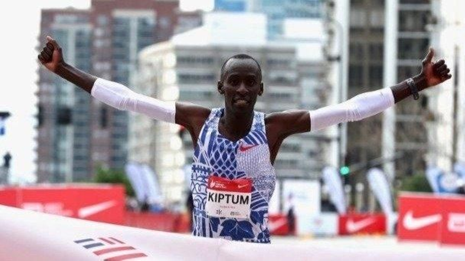 El keniano Kelvin Kiptum. // E.P.