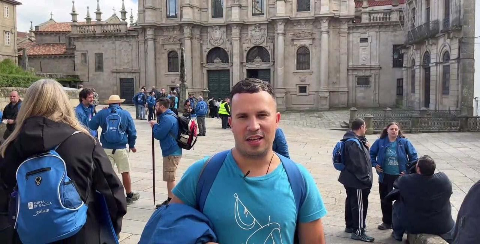 Jorge Fernández fue uno de los cerca de 200 participantes del Conecta co Xacobeo 2022 de la SXE