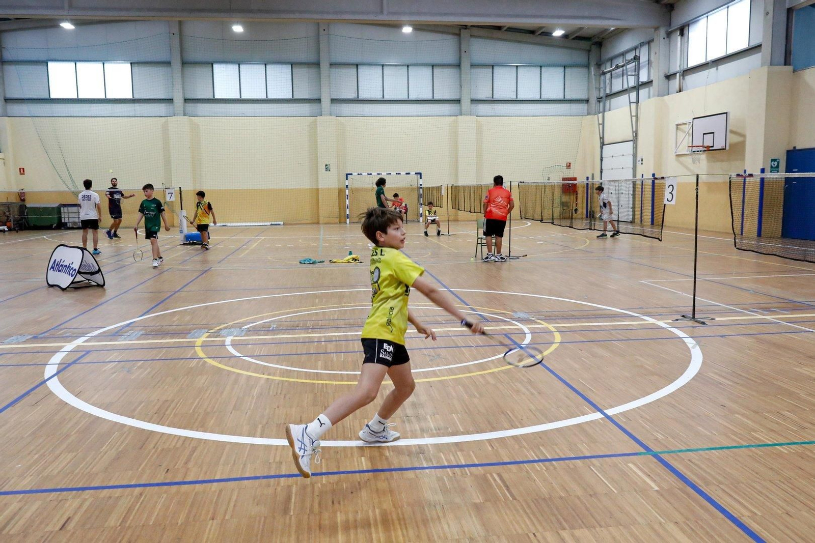 +Deporte Atlántico de bádminton en Ponteareas.