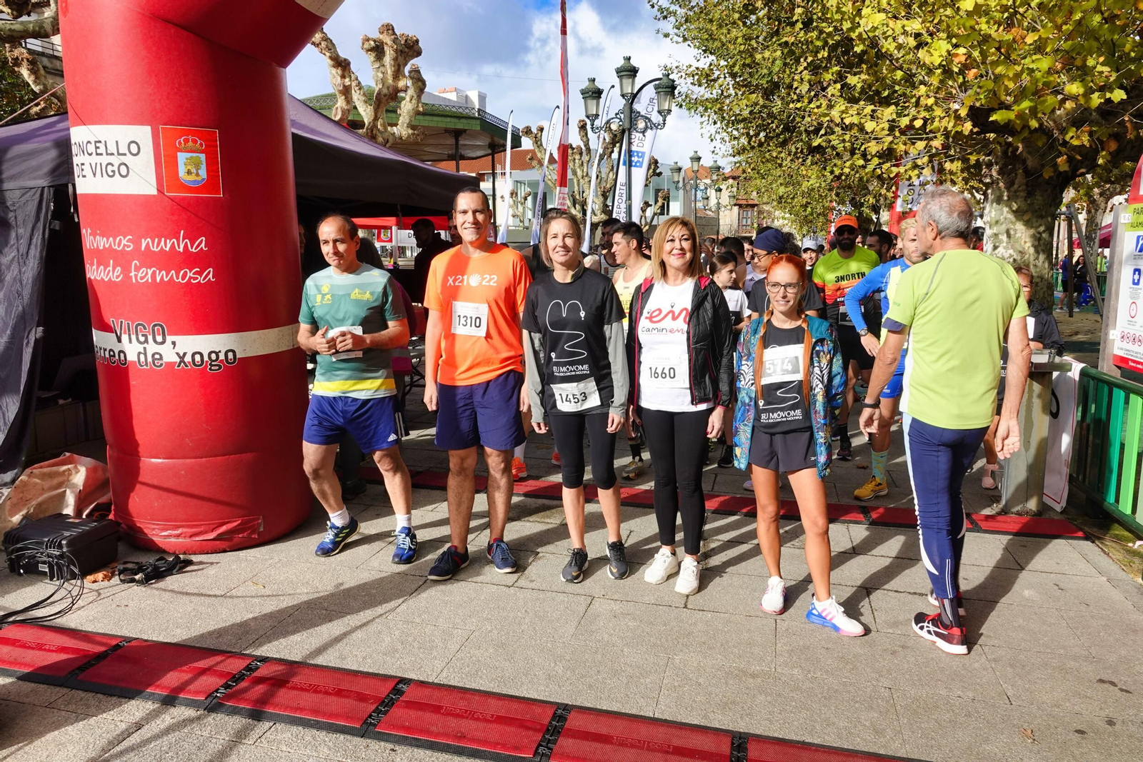 Autoridades preparadas para echar a correr.