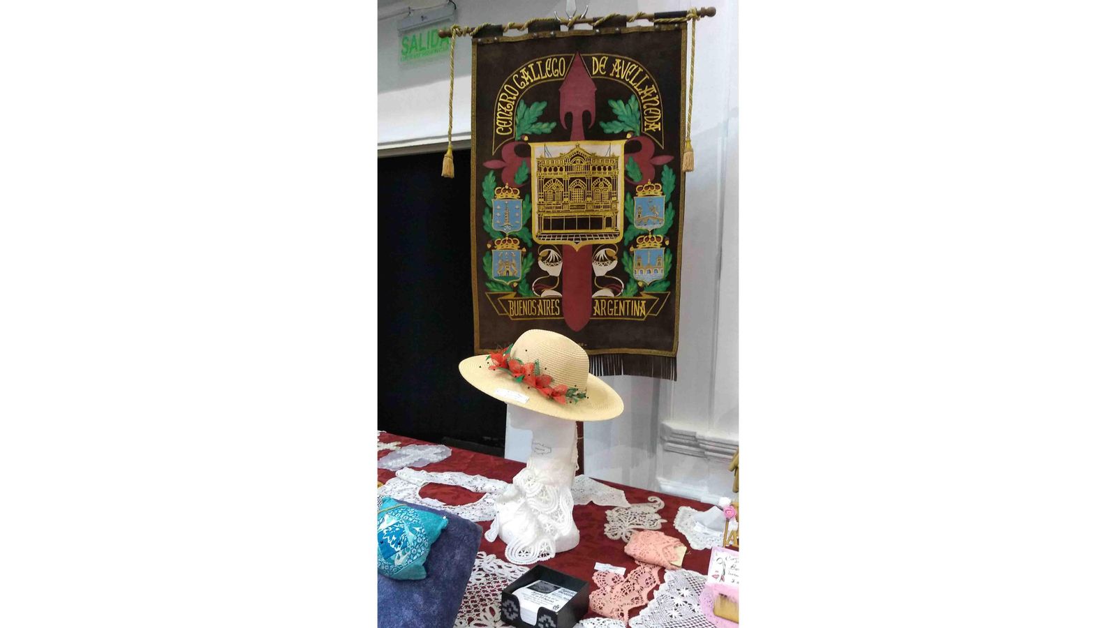 El encaje de bolillos del Centro Gallego de Avellaneda