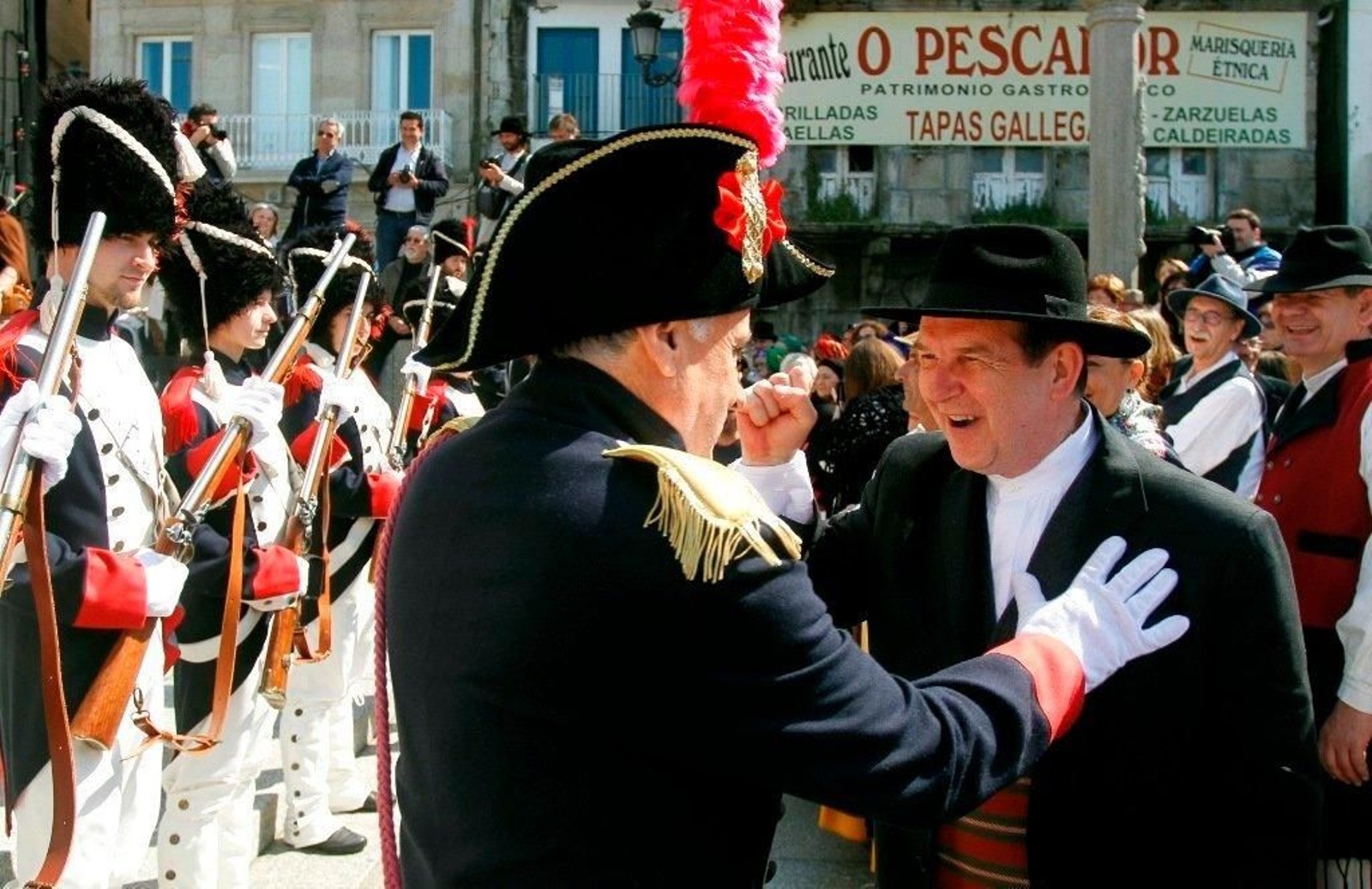 Abel Caballero en la Reconquista.