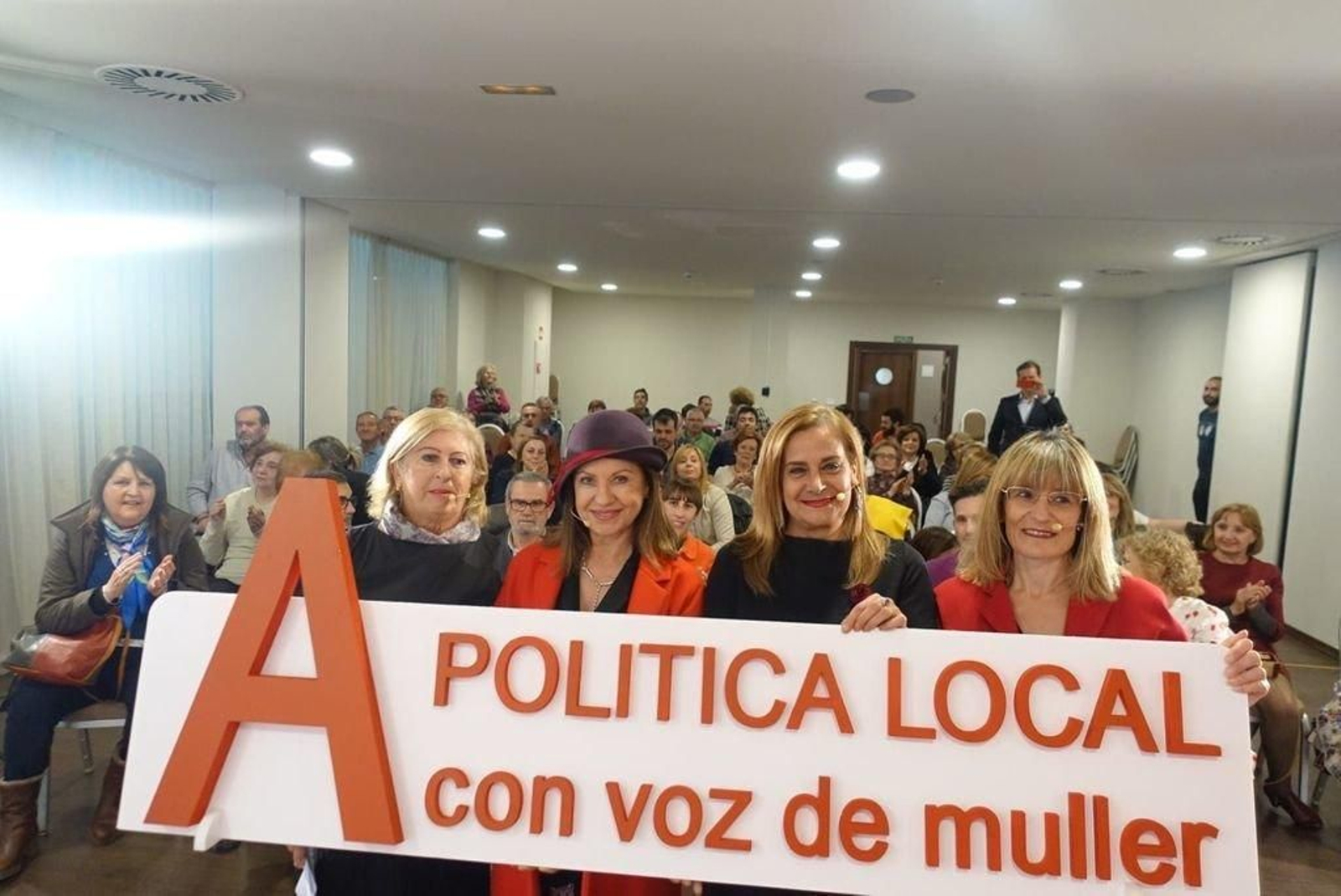 Carmela Silva reafirmó ayer que el Partido Socialista