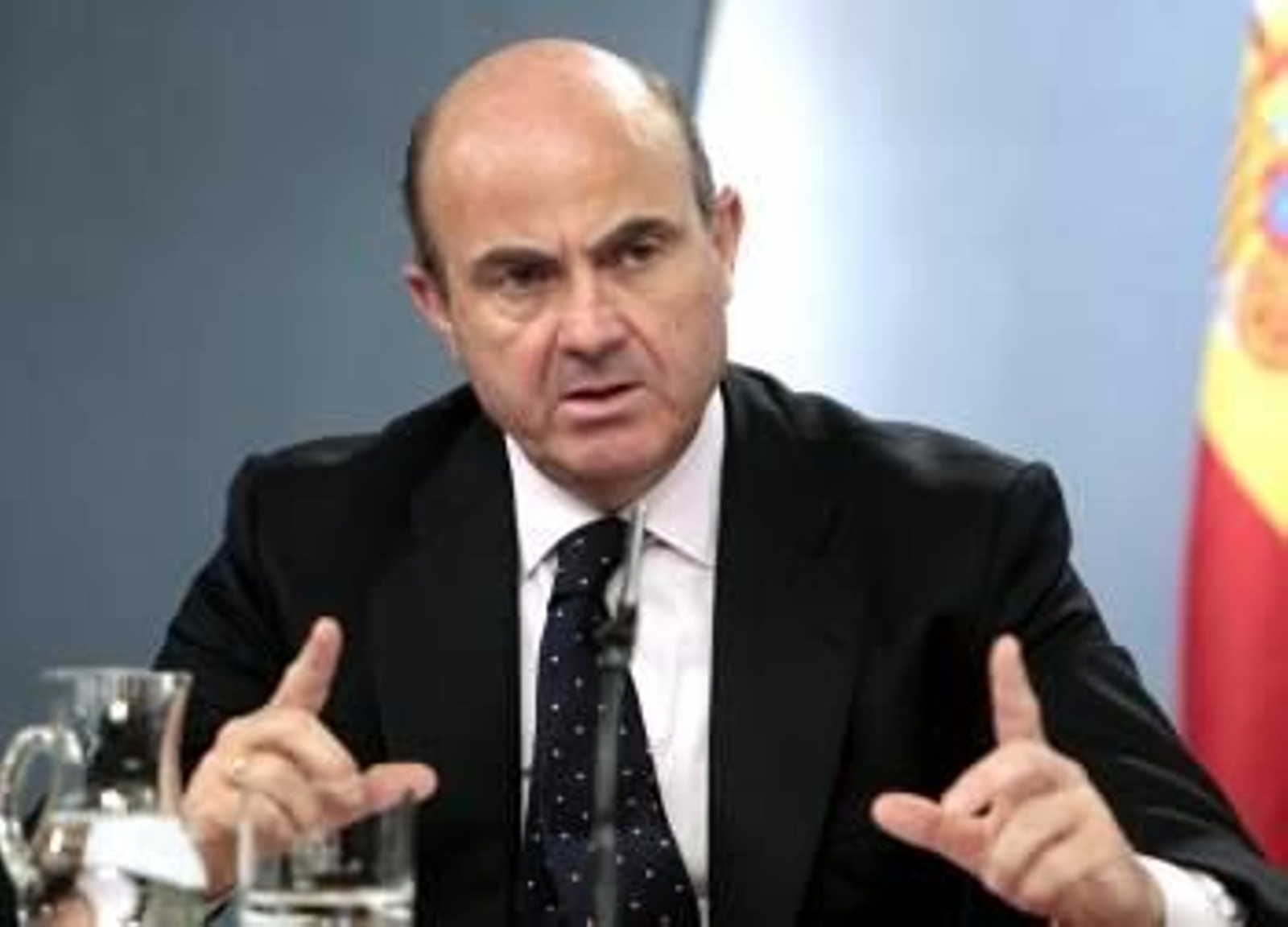 Luis de Guindos, ministro de Economía. (Foto: ÁNGEL DÍAZ)