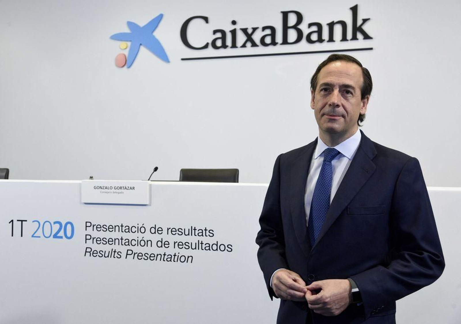 Gonzalo Gortázar, consejero delegado de CaixaBank.
