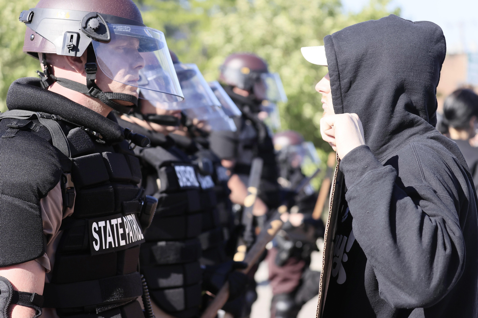 Protesta a raíz de la muerte de George Floyd a manos de la policía en Minneapolis