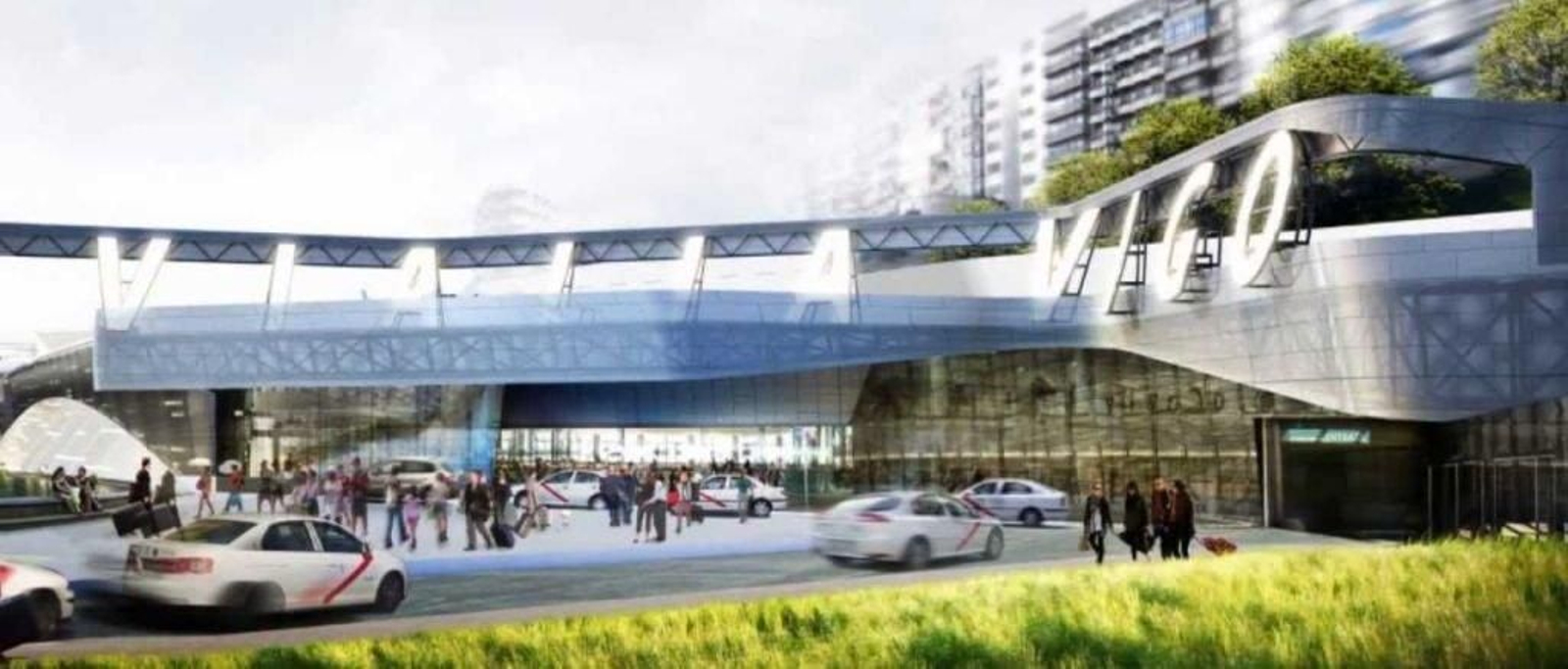 El proyecto de Thom Mayne para la estación de tren.