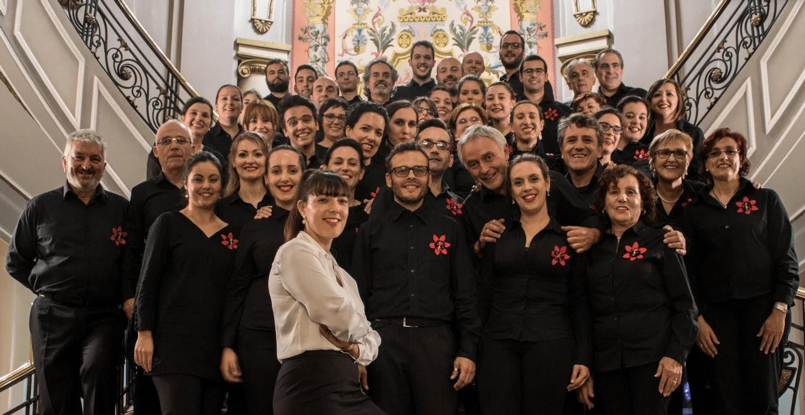 El Coro Gli Apassionati, que hoy a las 21 horas estará en la iglesia parroquial de A Guarda.