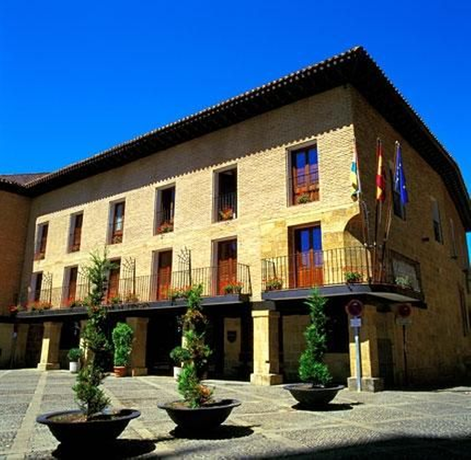 Parador de Santo Domingo de la Calzada, uno de los lugares que será visitado por los periodistas nórdicos.