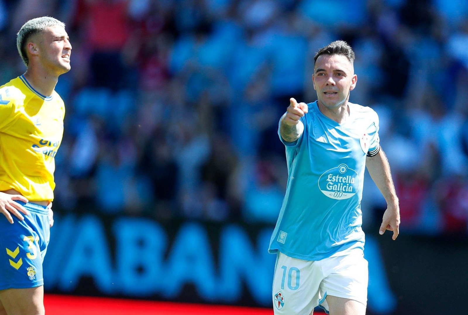 Aspas marcó dos goles y dos asistencias.