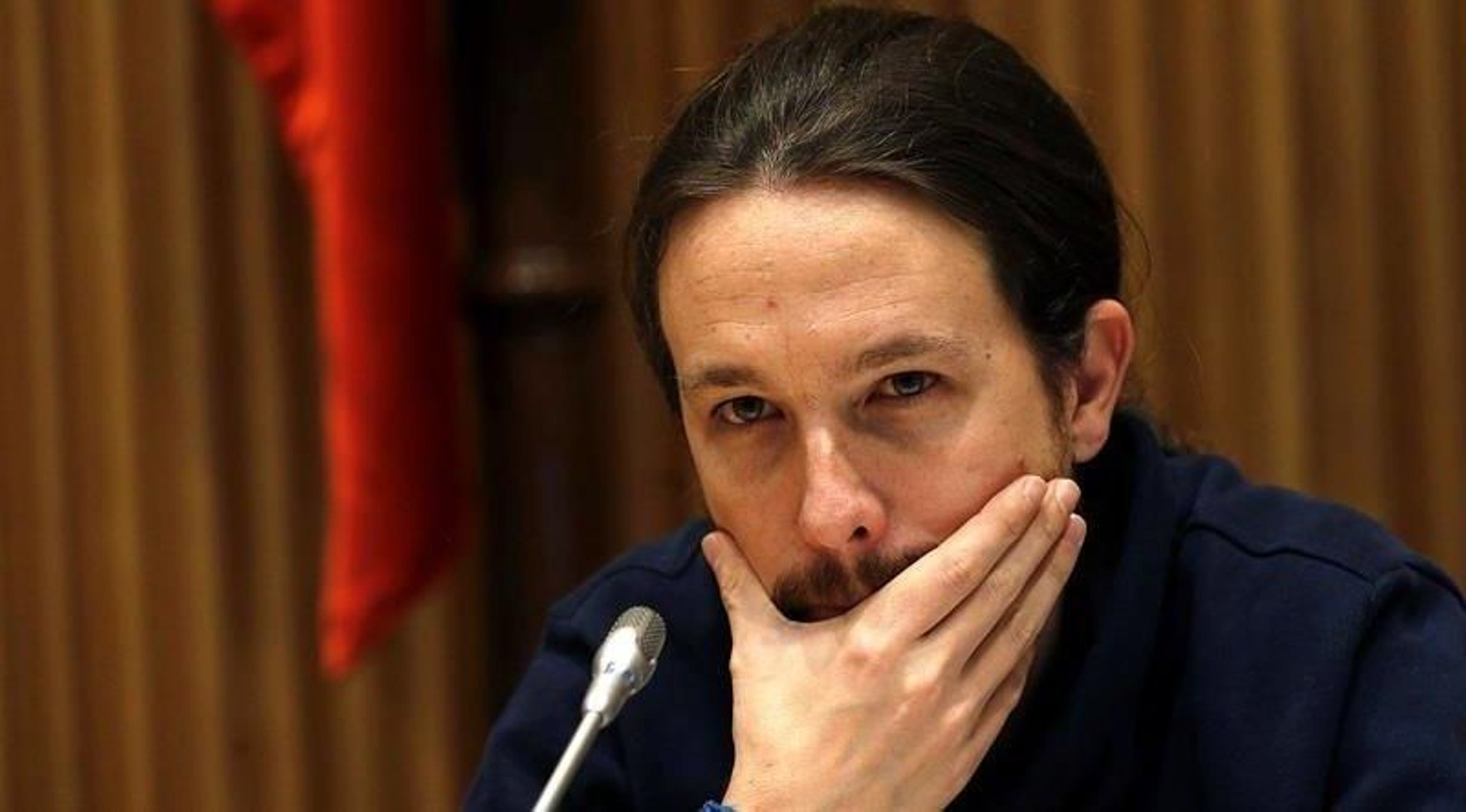 El secrerario general de Podemos, Pablo Iglesias