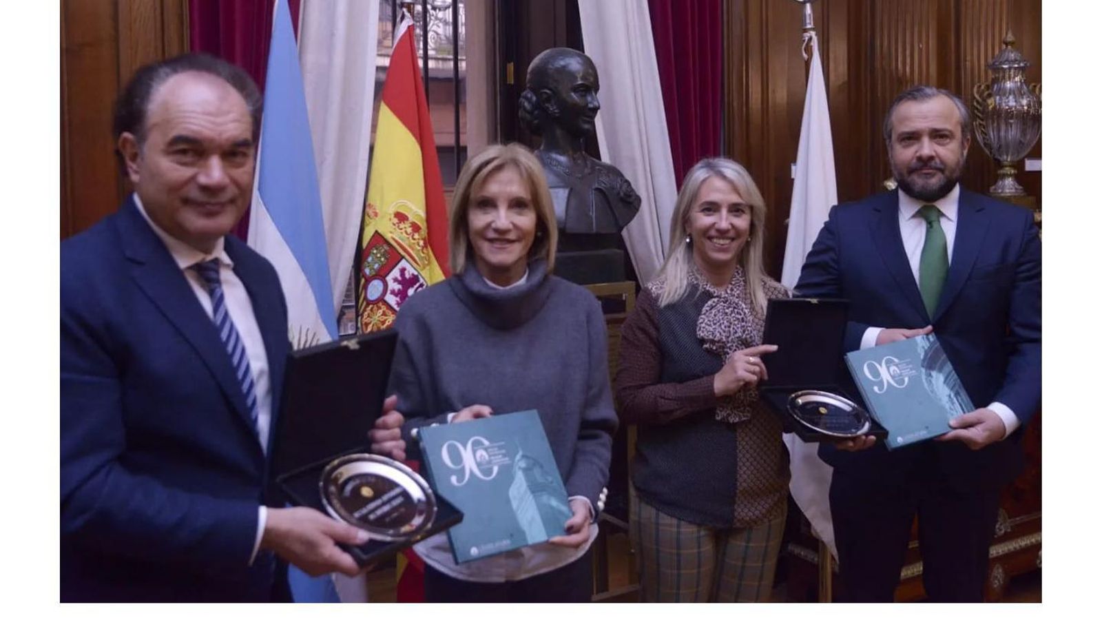 José Crespo Iglesias y Rafael Cuíña Aparicio fueron declarados Huéspedes de Honor de la ciudad