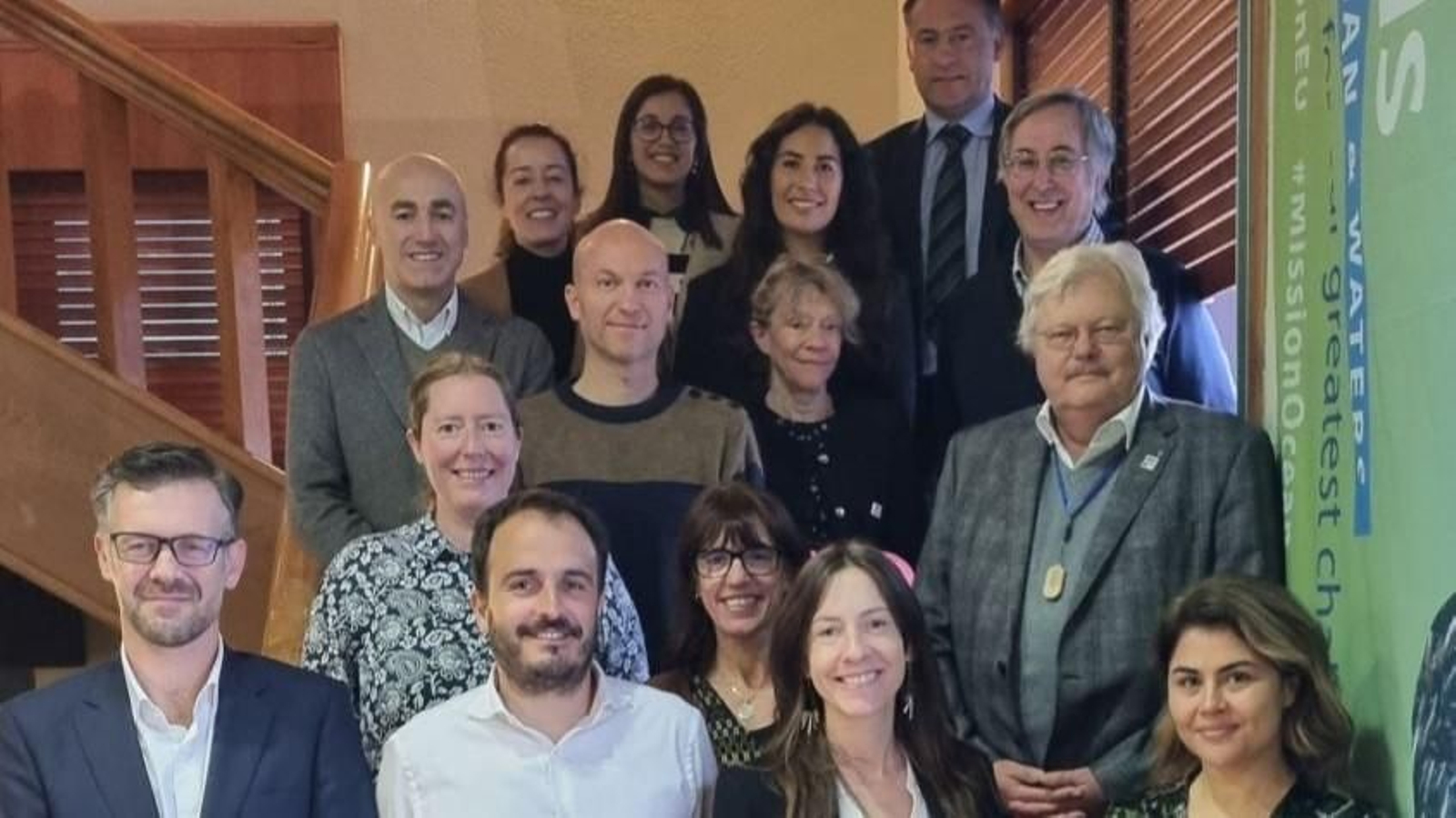Foto de los asistentes a la reunión de lanzamiento de Hydea.