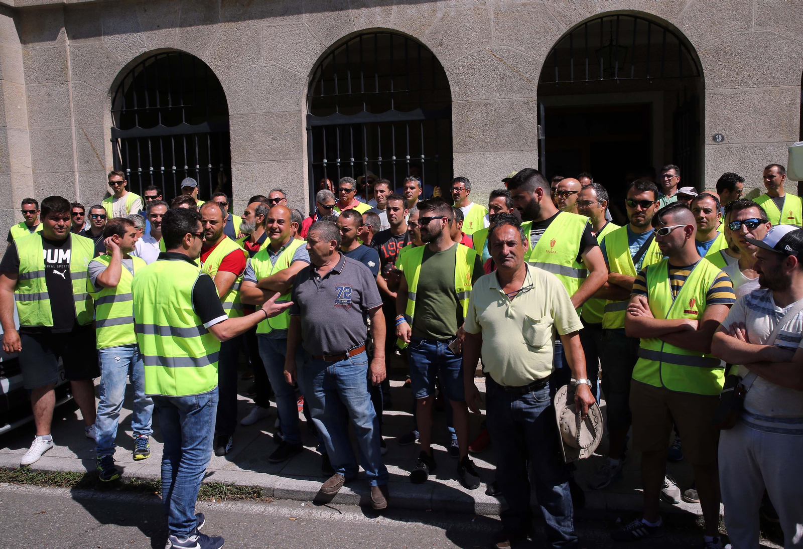 Los trabajadores de la estiba estuvieron en huelga en verano por el Real Decreto.