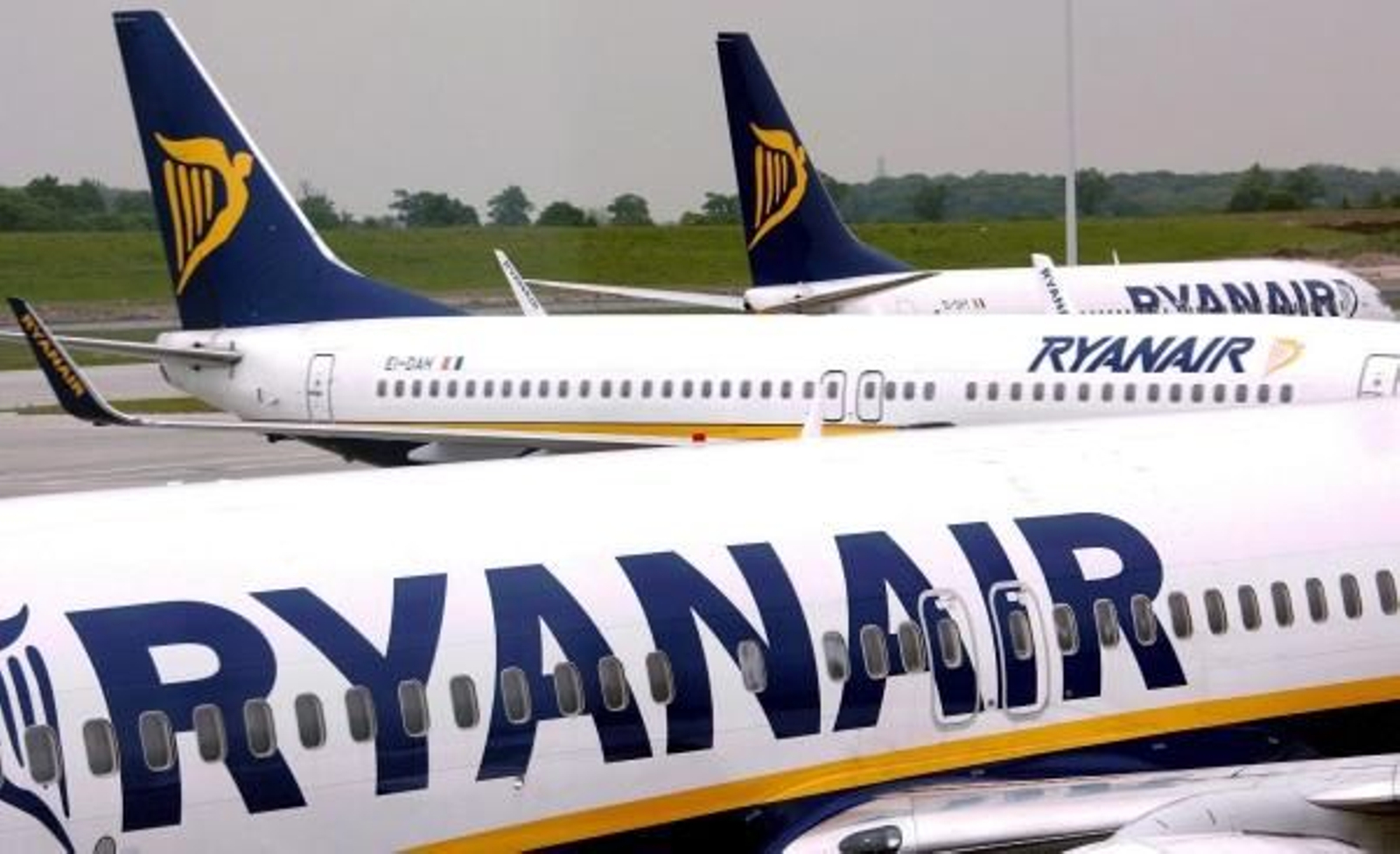 Aviones de Ryanair. (Foto: Andy Rain)