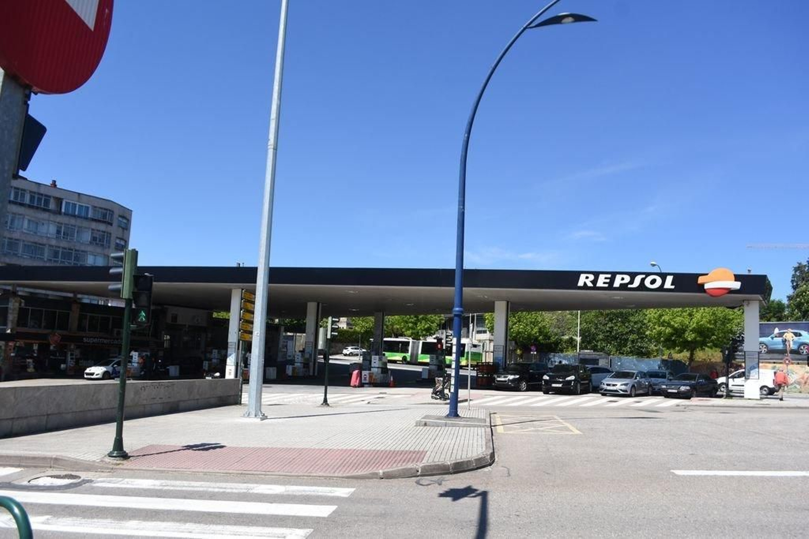 Los carburantes en Vigo, en los niveles más altos de los últimos años.