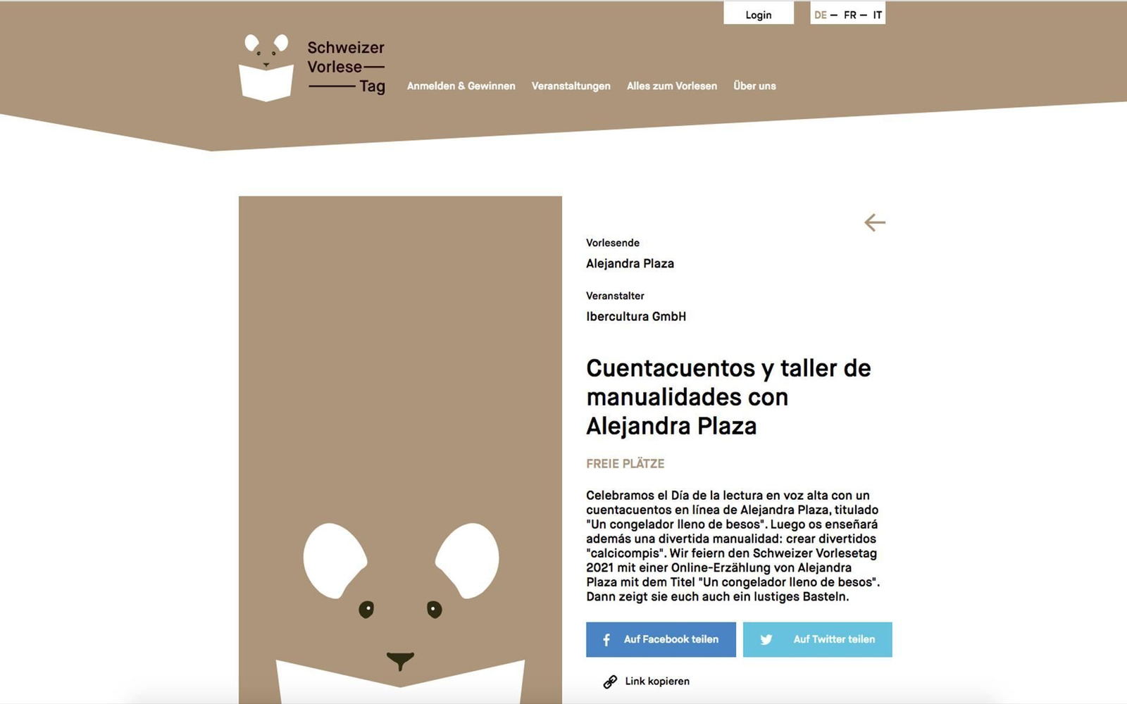 Alejandra Plaza contacontos