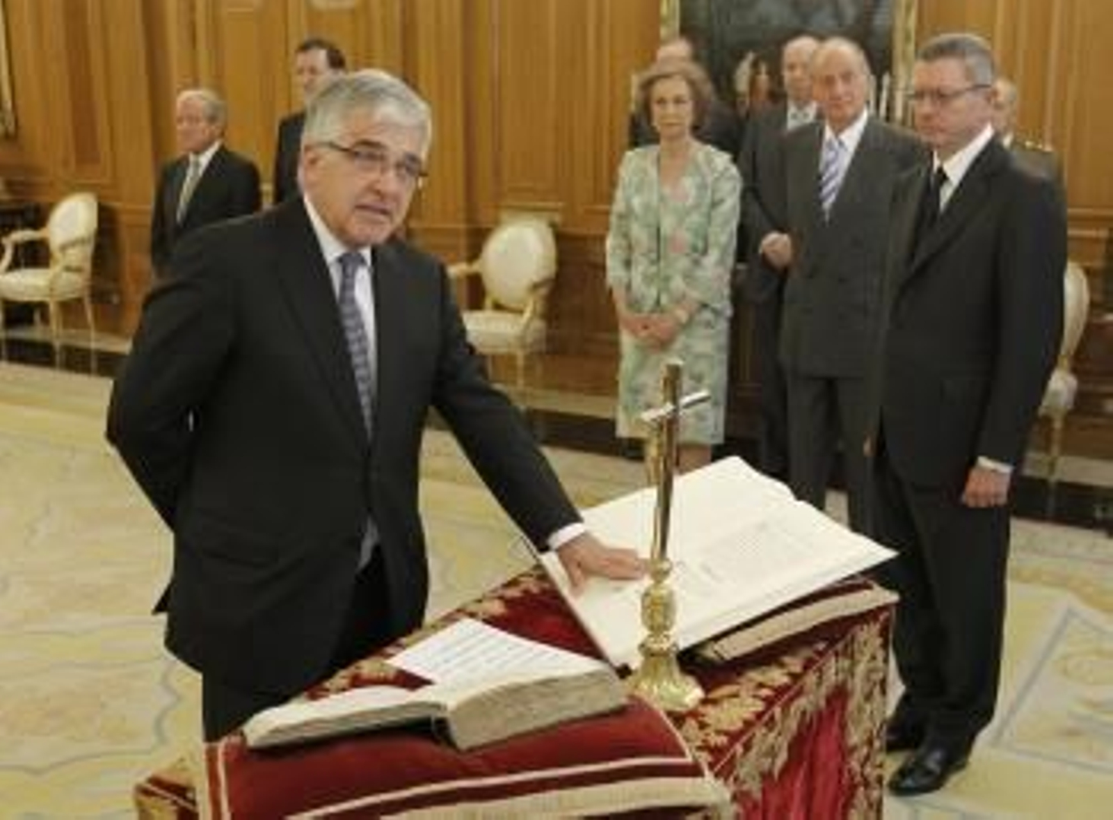 Jura o promesa del nuevo Presidente del Tribunal Supremo y del Consejo General del Poder Judicial, Gonzalo Moliner Tamborero