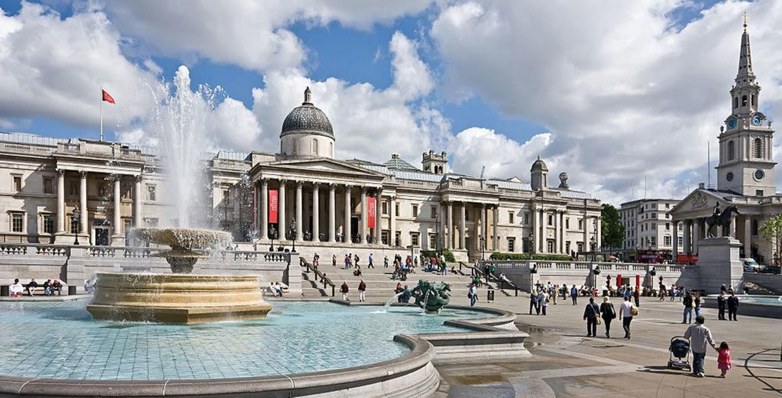 Archivo. Foto de Trafalgar Square, en Londres