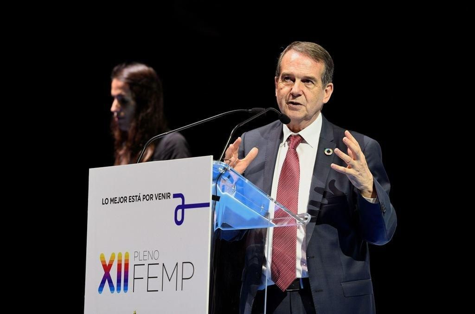 Abel Caballero volvió a citar al histórico regidor de Madrid Enrique Tierno Galván.