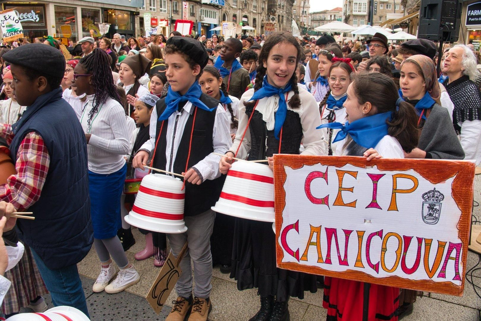 Celebración de la Reconquistiña en Vigo.
