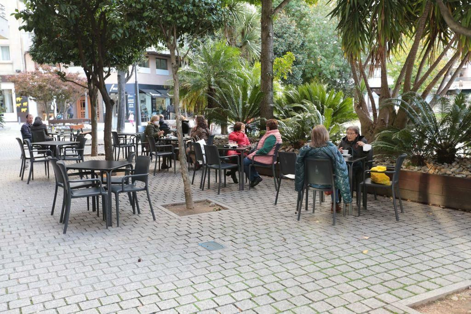 Las terrazas pasan a tener un aforo máximo del 75% al menos durante las próximas dos semanas.