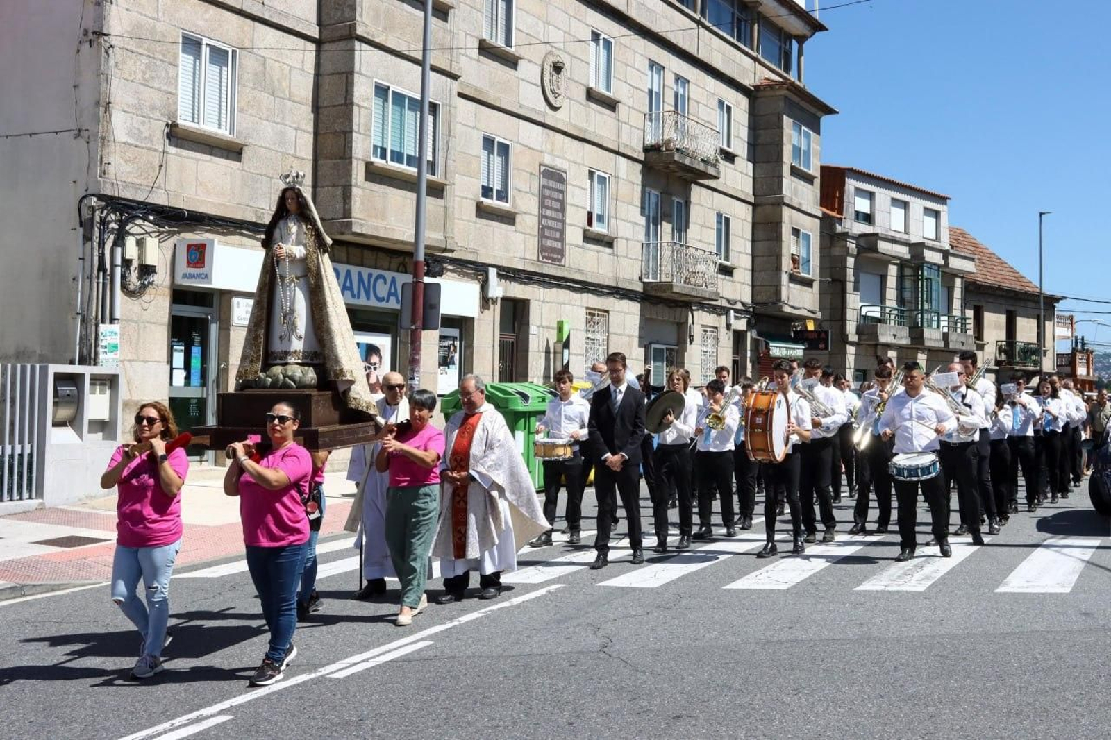 Procesión en Matamá. // Jorge Santomé