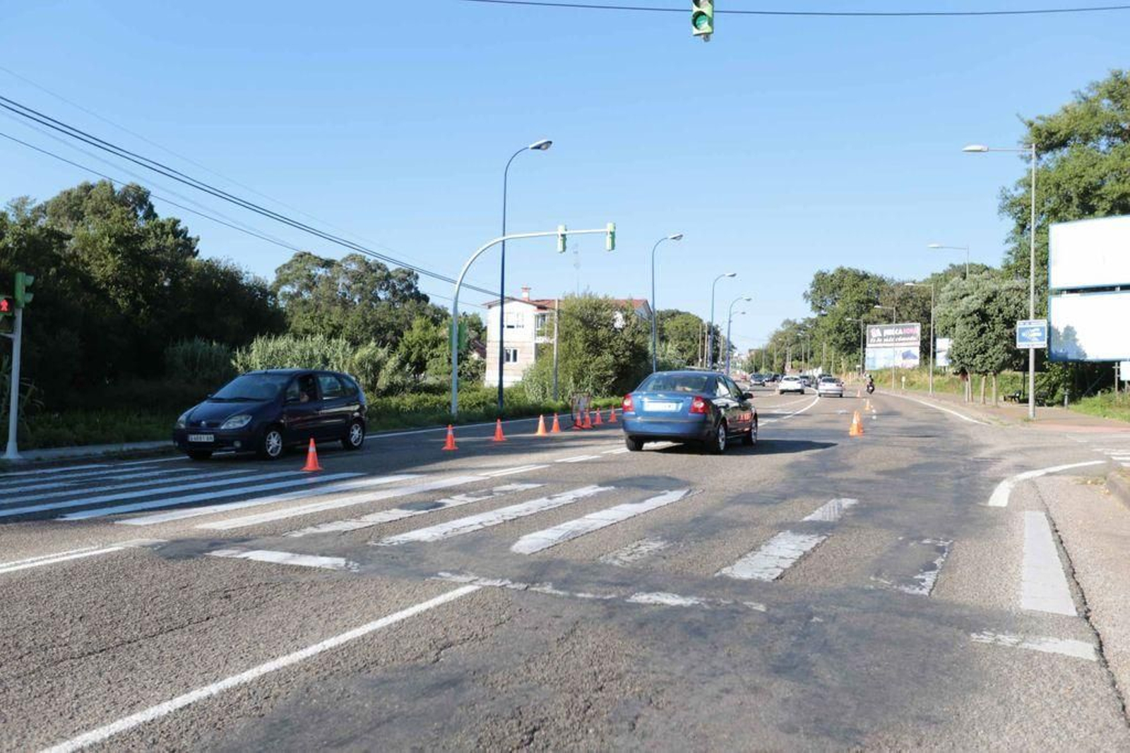 El tramo del carril bici entre Samil y Tomás Paredes tendrá 7,5 metros de ancho e incluirá una zona verde y acera.