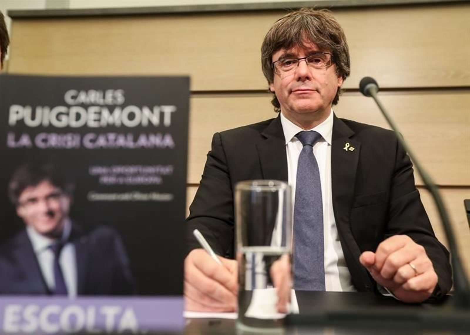 El expresidente de la Generalitat catalana Carles Puigdemont