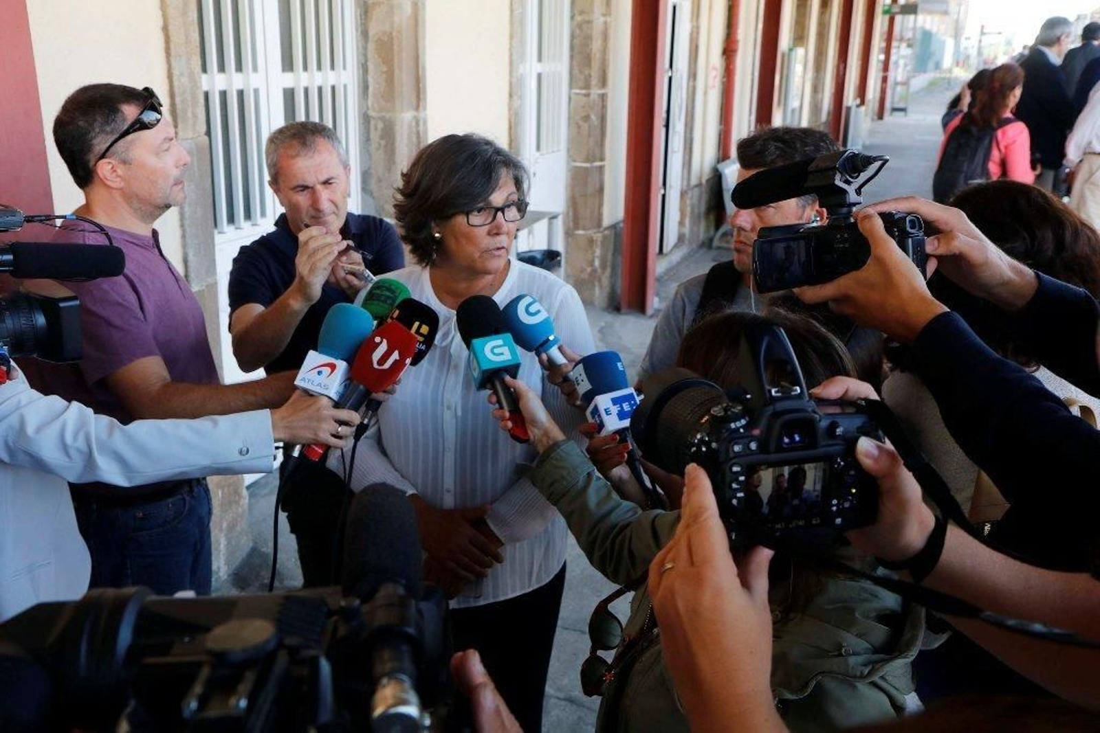 Descarrila un tren en Porriño  Foto JV Landín 43