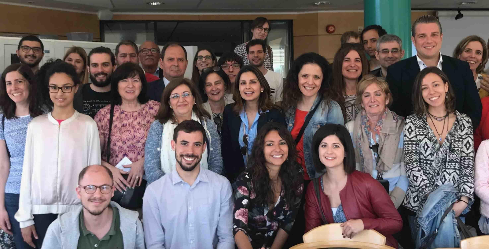 Los participantes en la jornada organizada por el CRE de Suecia.