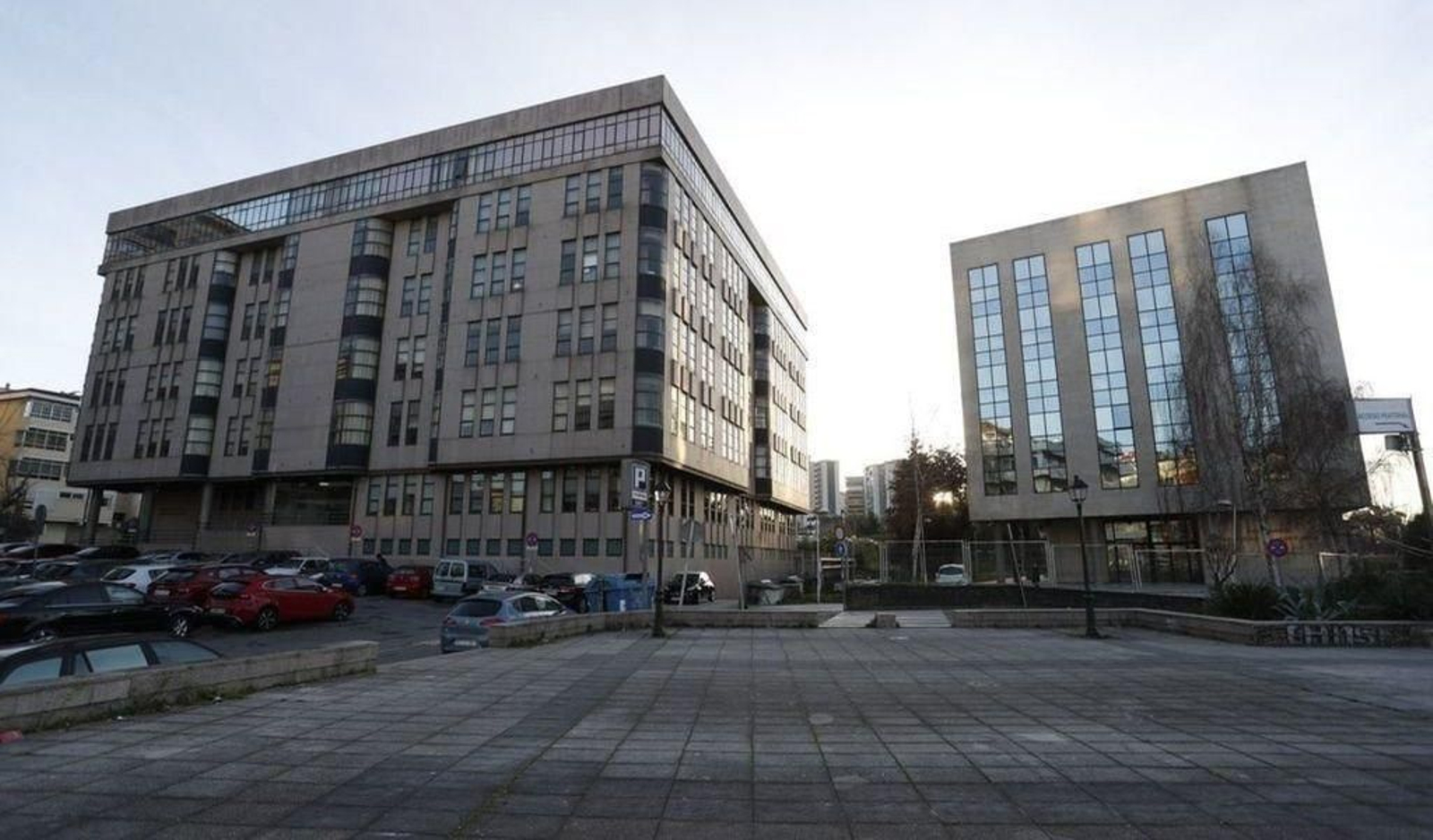 Edificio de los juzgados que alberga la sala de los Social número 2 de Vigo.