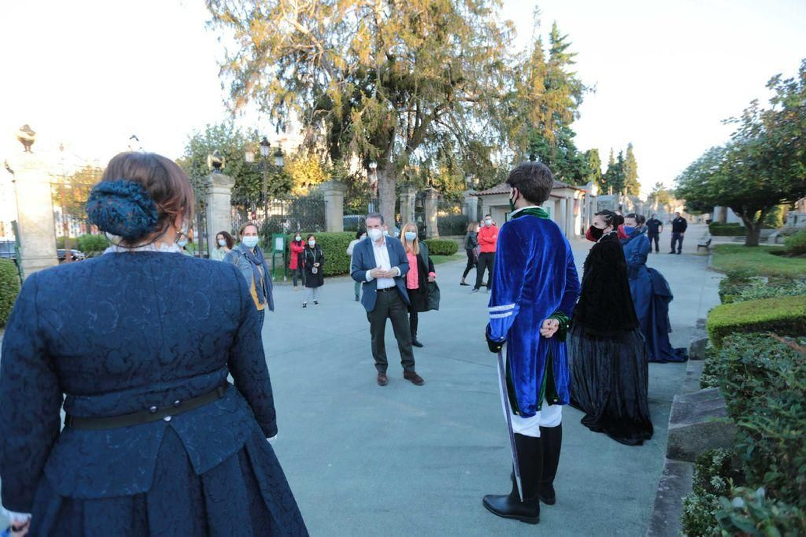 Abel Caballero acudió a la inauguración de la temporada en Pereiró.