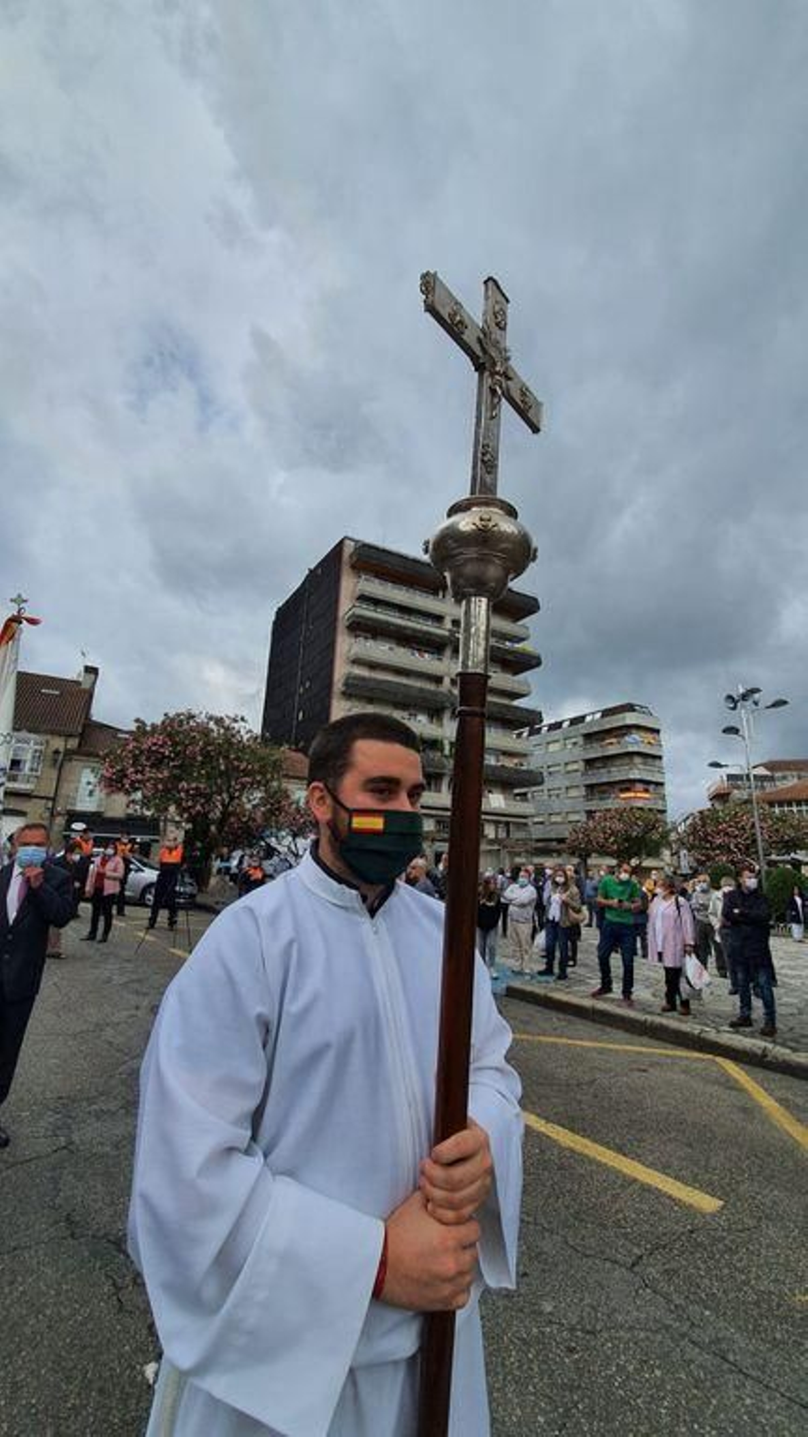 Un Corpus diferente sin fieles en Ponteareas 2