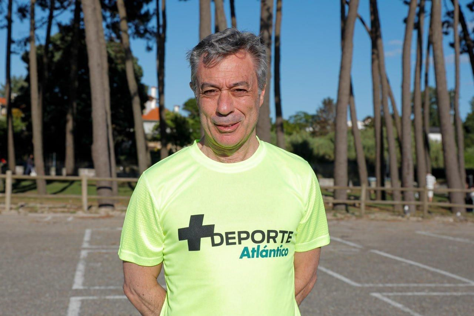 La sesión de +Deporte Atlántico de yoga en Samil.