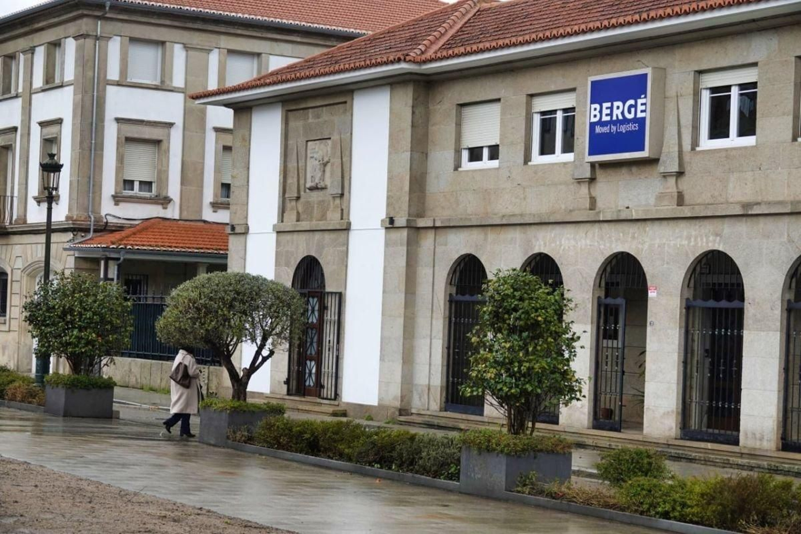 La sede histórica de la estiba viguesa, en Areal.