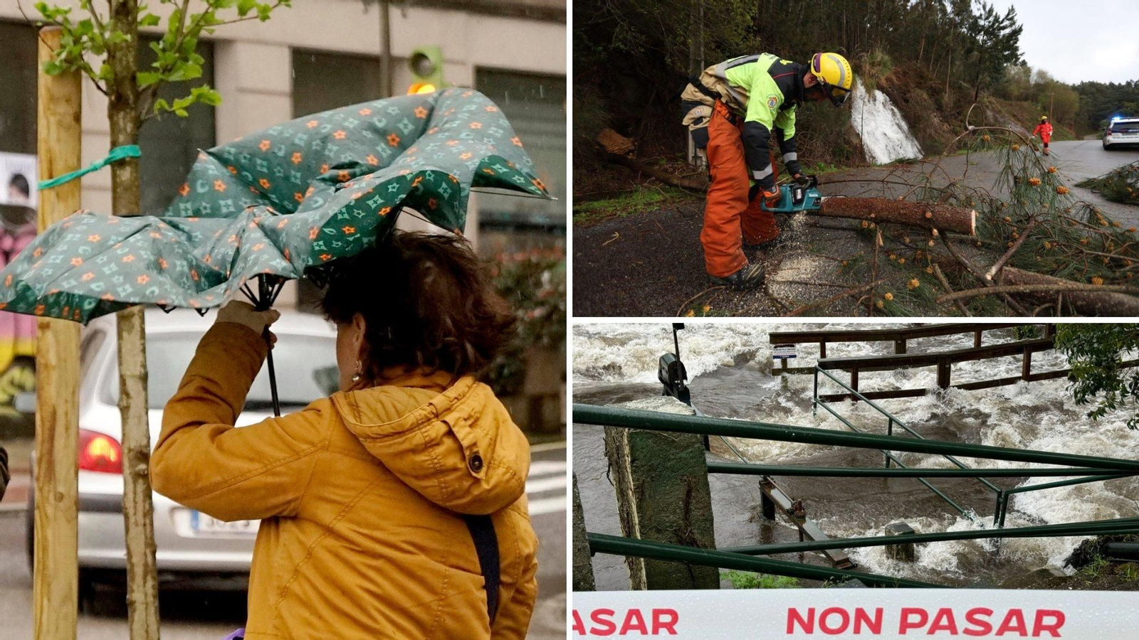 Incidencias por el temporal.