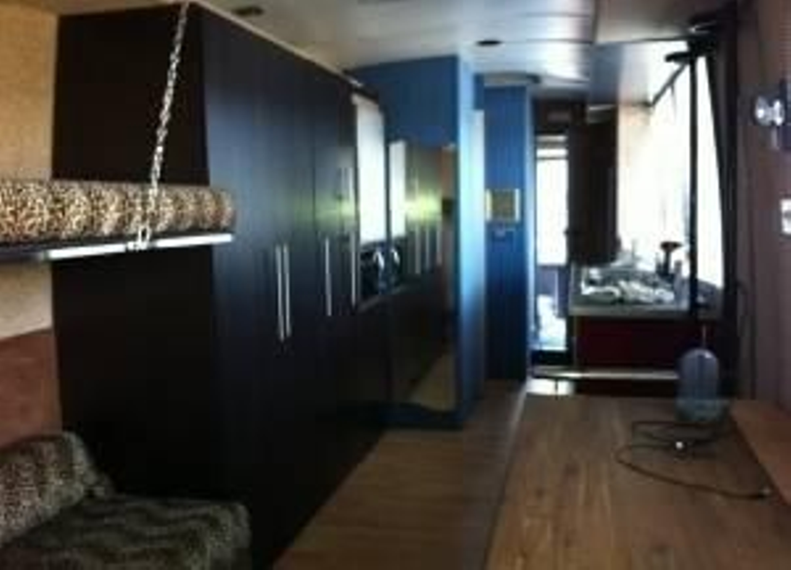 Interior de una autocaravana.